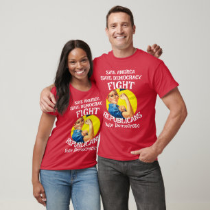 CAMISETAS TSA FEMA DOJ FV PARTIDO REPUBLICANO DOD