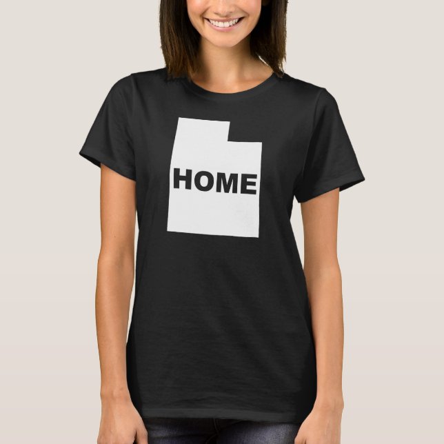 Camisetas Utah Casa Longe do Estado (Frente)