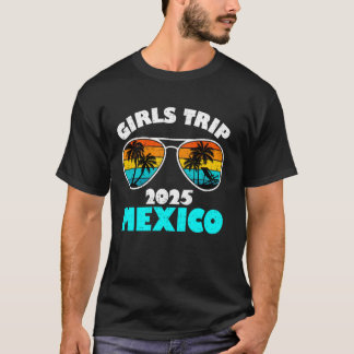 Camisetas Viagem de Meninas México 2025 Fim de Sem