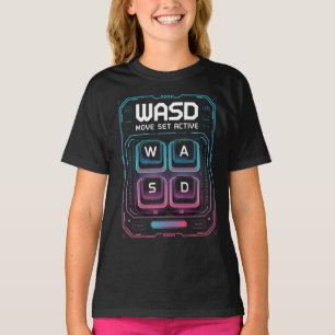 camisetas wasd pc gamer