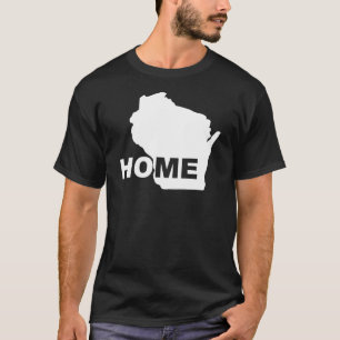 Camisetas Wisconsin Casa Longe do Estado