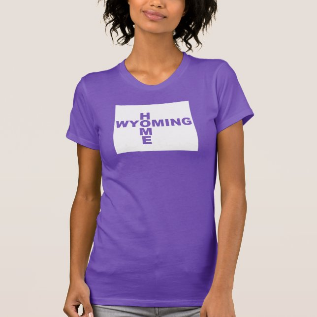 Camisetas Wyoming Casa Longe do Estado (Frente)