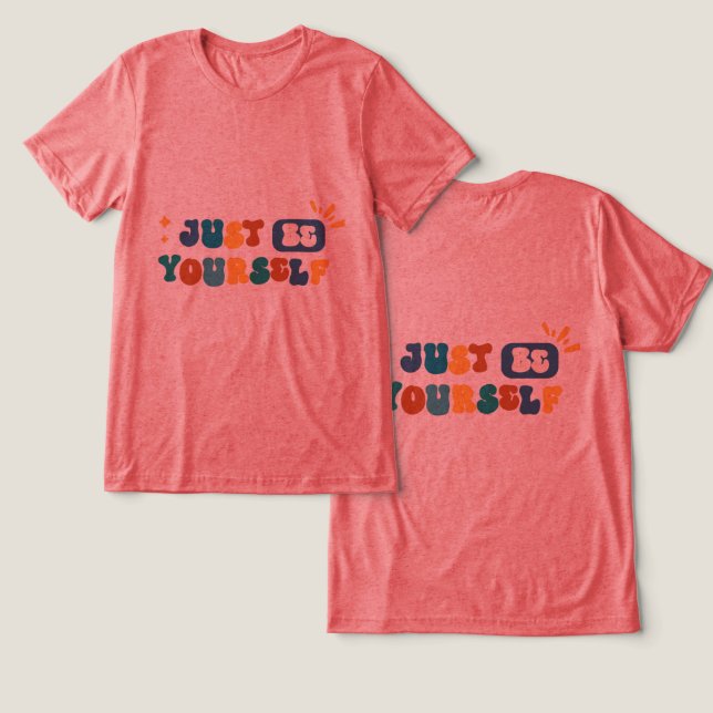 #CamisetaSejaVocêMesmo (Design Frente e Verso)