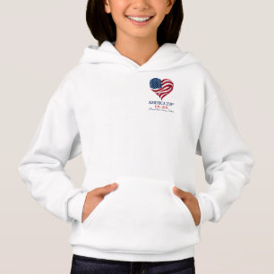 Camisola America 250 Bandeira Coração 1776-2026 Me