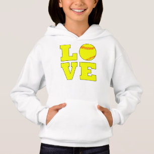 Camisola bonito do amor do softball de Fastpitch
