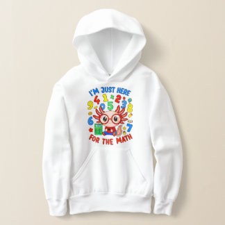 Camisola com desenho engraçado de números de matem