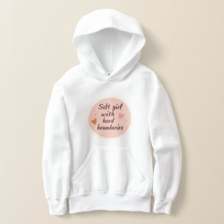 Camisola de capuz infantil com arte de IA de tons 