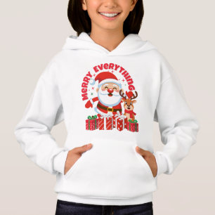 Camisola de Frio Infantil Santa & Rena