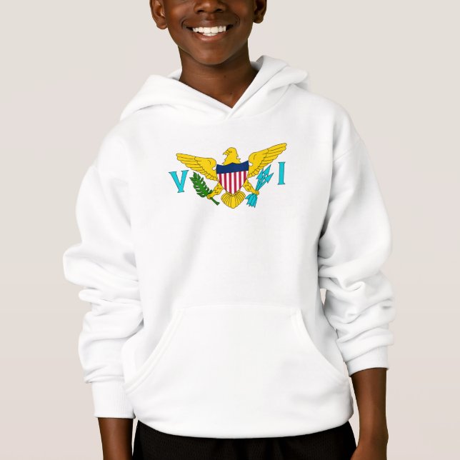 Camisola de manga comprida das Ilhas Virgens (Frente)