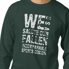 Camisola de Moletom ISD Men's We Salute Our Fallen