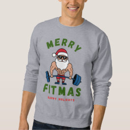 Camisola de Natal, ajustado de Gym, Suéter