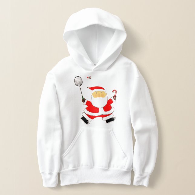 Camisola de Natal de Badminton (Postura )