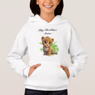 Camisola de Suor Irmão Mais Velho Leopardo Selvage