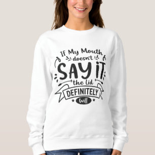Camisola de suor sarcástica, Camisa engraçada, Sar