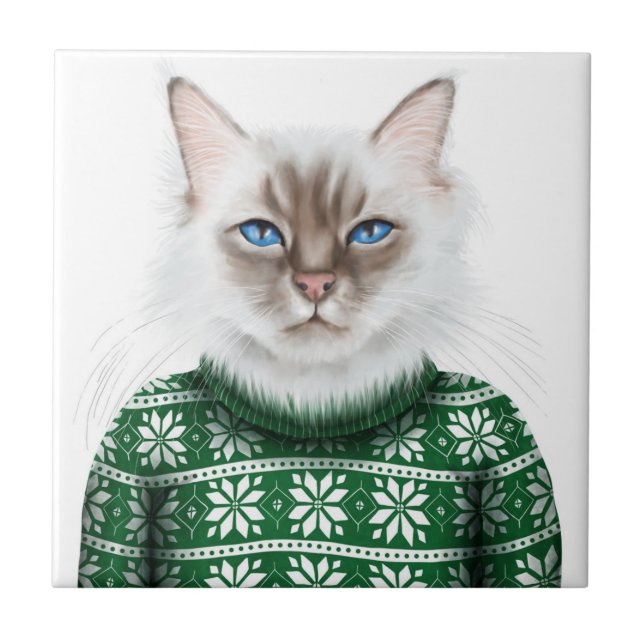 Camisola do gato do gatinho (Frente)