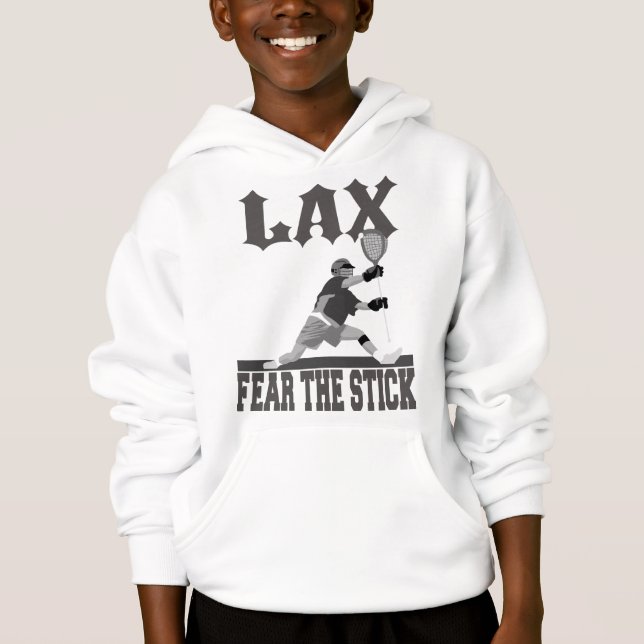 Camisola encapuçado do Lacrosse (Frente)