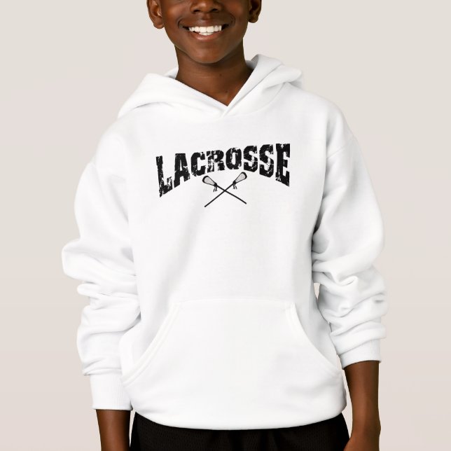 Camisola encapuçado do Lacrosse (Frente)