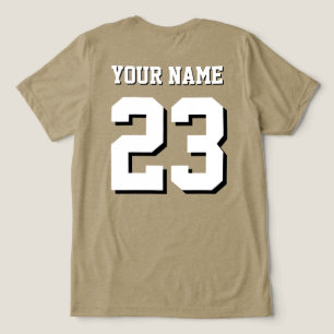 Camisola Esportiva Personalizada Nome e Número
