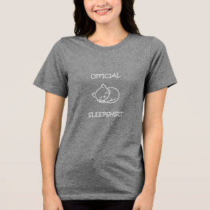 Camisola Oficial para Dormir - Gato Adormecido Fof