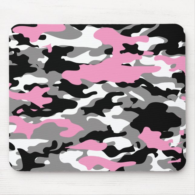 CAMO COR-DE-ROSA - Mousepad (Frente)