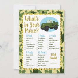 Camo do Exército O que há no seu jogo de Chá