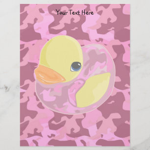 Camo Ducky Rosa