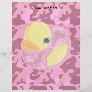 Camo Ducky Rosa