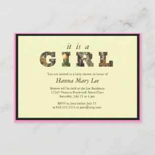 Camo, é um convite para Chás de fraldas