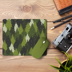 Camo Floresta Verde Camo Forest Mousepad