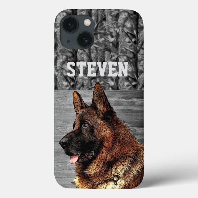 Camo German shepherd (Verso)