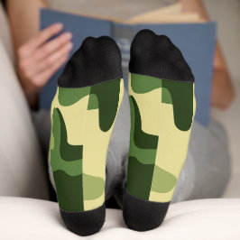 Camo Green Meias