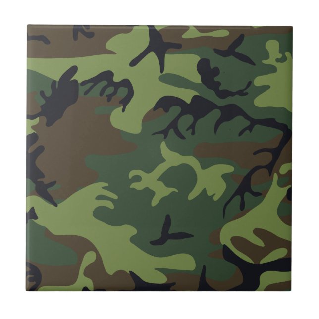 Camo Militar Floresta Verde (Frente)