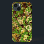 Camo Moss Rust Envelhecido Textura Antiga<br><div class="desc">Esta design única mostra uma textura falsa de ferro enferrujado/mossy em um fundo feito para parecer muito antigo e malhado. É uma textura de fundo gelada, antiga, vestida e fornecerá camuflagem natural na floresta ou fará parecer que você descobriu seu caso/manga eletrônica depois que ela estava decadindo por cerca de...</div>