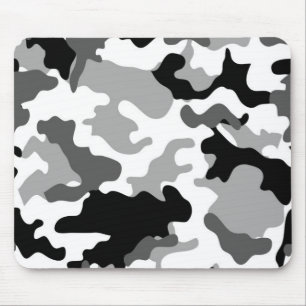Camo Mousepad Cinza