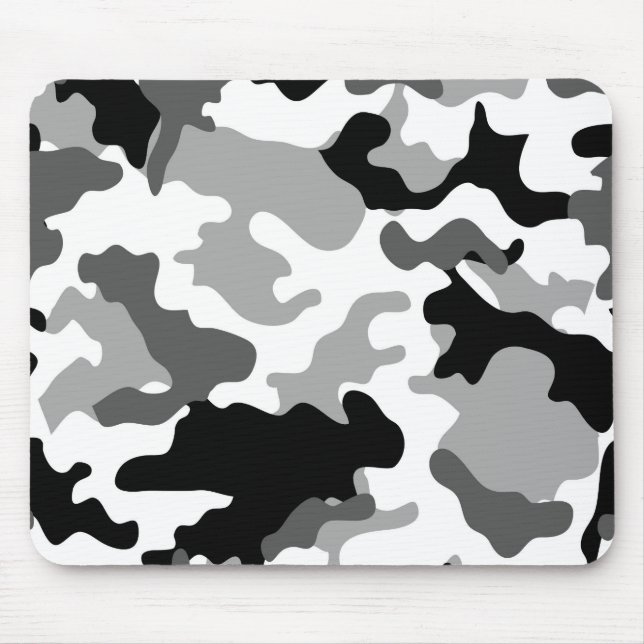 Camo Mousepad Cinza (Frente)