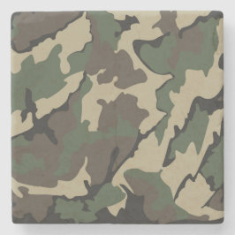 Camo, porta copos de pedra de mármore