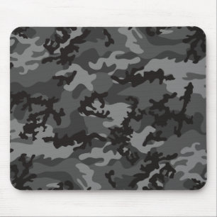 Camo preto feito sob encomenda Mousepad
