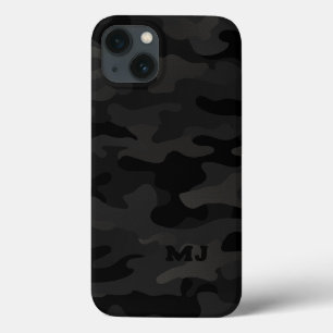 Camo preto furtivo com Iniciais