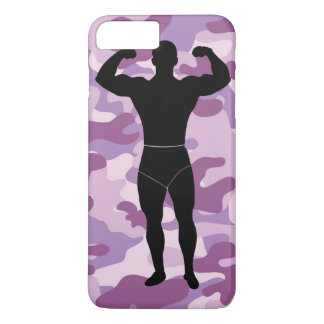 Camo Roxo com Capas de iphone Bodybuilder