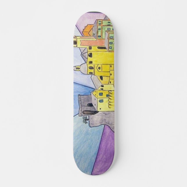 Camogli Fish Skateboard (Frente)