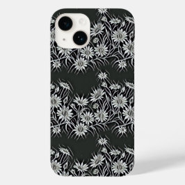 Camomiles florescente - Padrão floral moderno desi