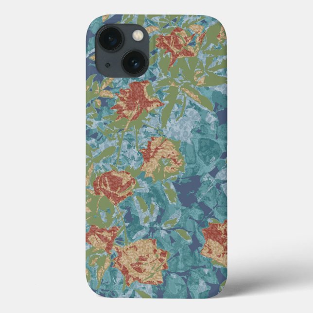 Camouflage and flowers (Verso)