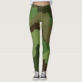 Camouflage Camo Leggings personalizadas