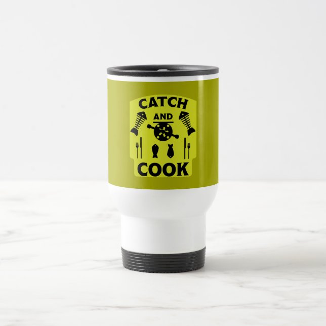 Camp E Caneca de viagem De Pesca (Centro)