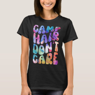 Camp Hair Não Se Importa Com Camisa De Verão Para