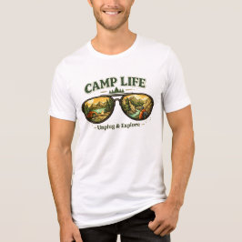 Camp Life Feels Right Tri-Blend T-Shirt USA
