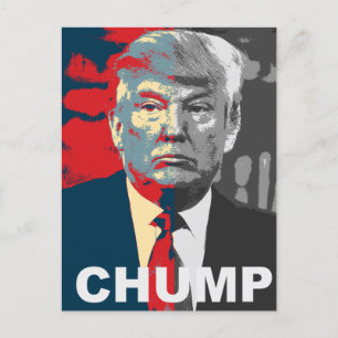 Campanha Anti Donald Trump Cartão postal