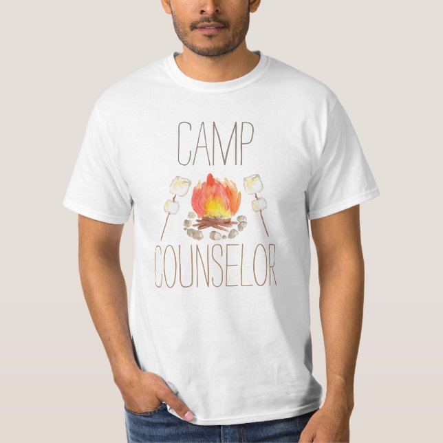 Campanha de campo de camping conselor camisa de an (Frente)