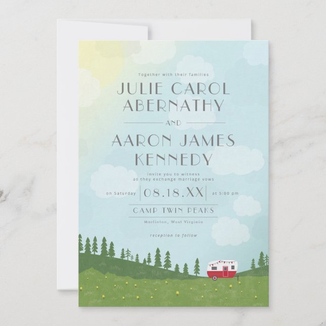 Campanha de Casamento de Destino Feliz (Frente)