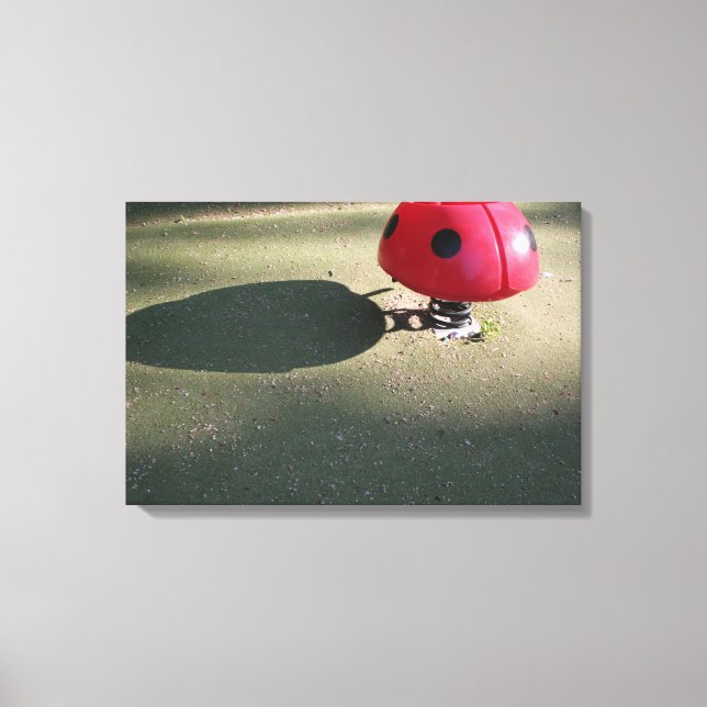 Campanha para Crianças 30 Canvas de balanço Ladybu (Frente)